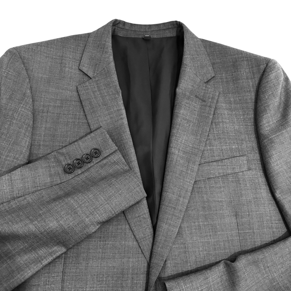 New J.Crew Thompson Suit Jacket Blazer Men 42L Gray Premium Wool Two Button NWT